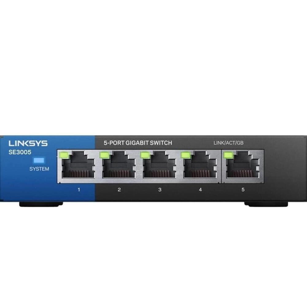 Linksys SE3005 5-Port Gigabit Ethernet Unmanaged Switch